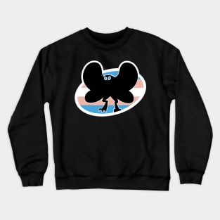 Trans Mothman Cryptid Pride Crewneck Sweatshirt